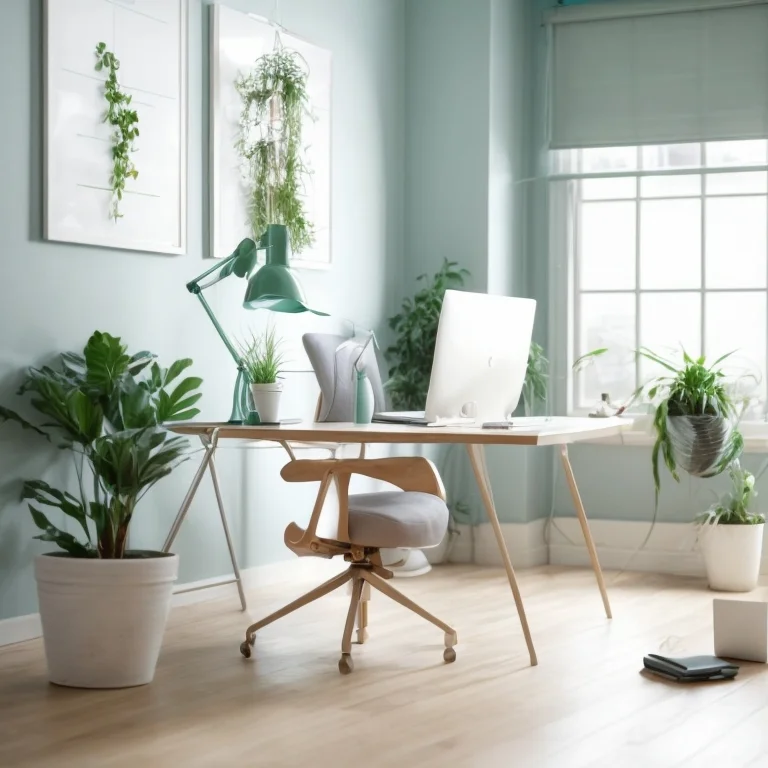Peaceful retreat setting for reflection